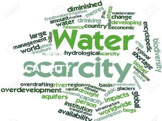 WATER
SCARCITY