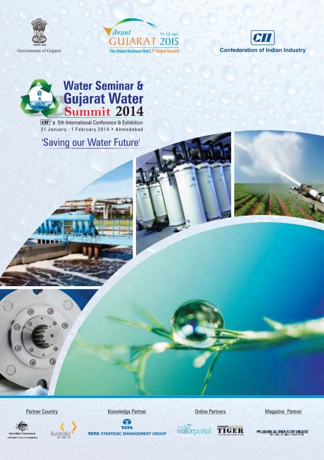 Gujarat Vibrant Summit on Water Management Seminar