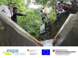 People who produce
water, share it,
people who benefit
from water, share
the benefits
 