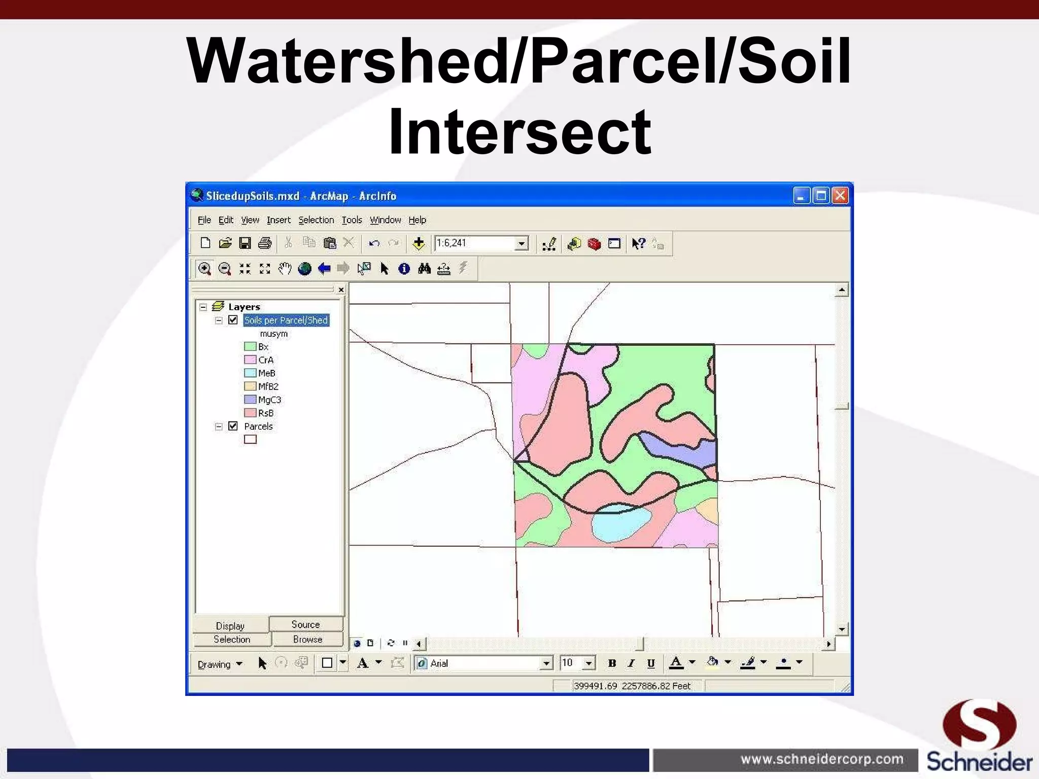 Watershed/Parcel/Soil Intersect 