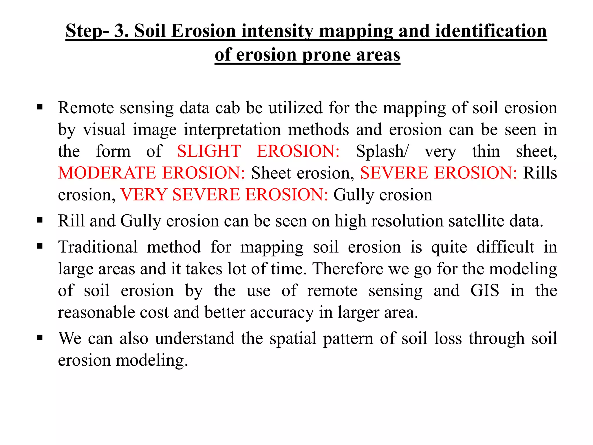 Watershed management: Role of Geospatial Technology