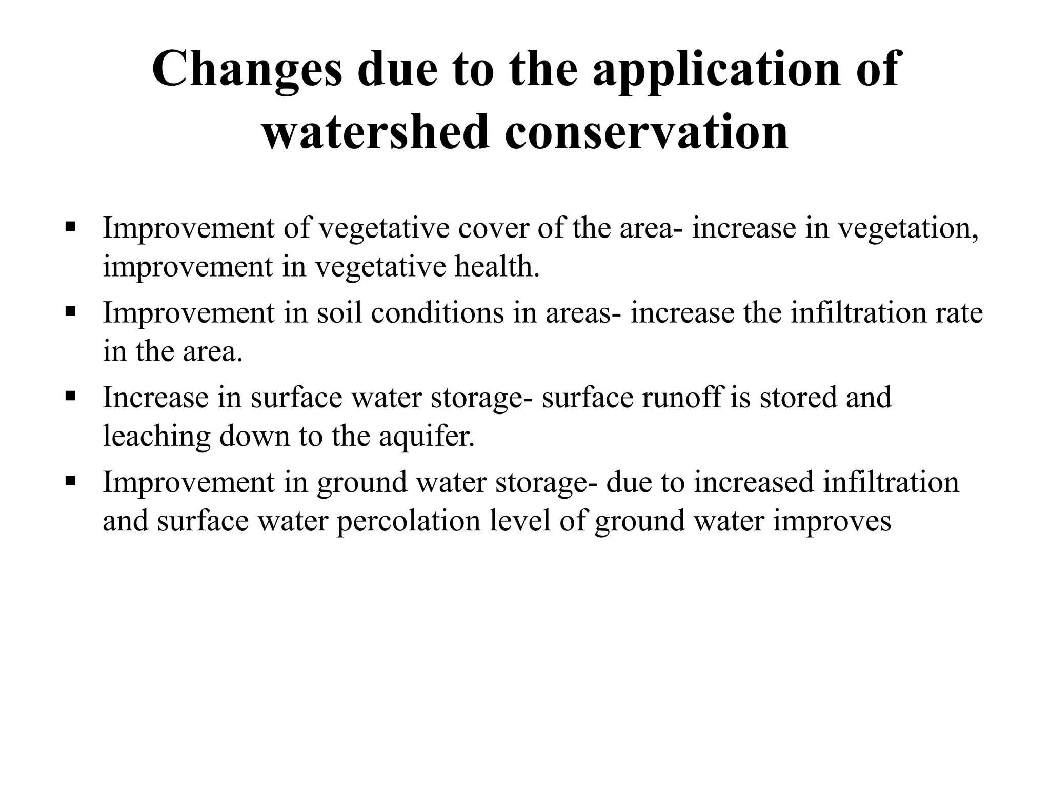 Watershed management: Role of Geospatial Technology