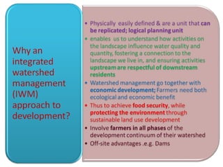 Watershed management experiences in Amhara Region, Ethiopia