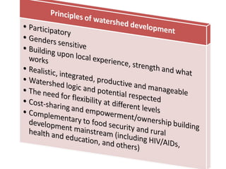 Watershed management experiences in Amhara Region, Ethiopia