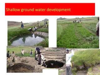 Watershed management experiences in Amhara Region, Ethiopia