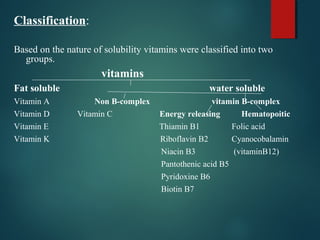 is vitamin c water or lipid soluble Vitamins water & fat Soluble