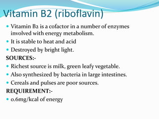 Water soluble vitamins(AGA UMAR) | PPTX
