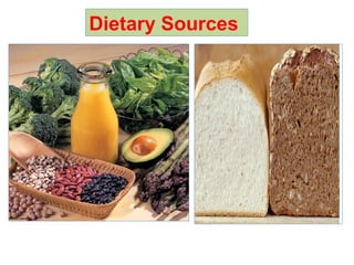 Dietary Sources
 