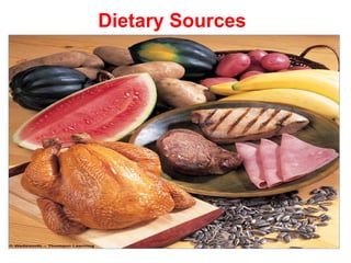 Dietary Sources
 