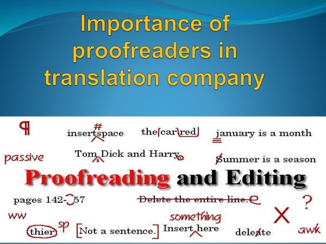 proofreaders