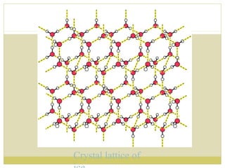 Crystal lattice of

 