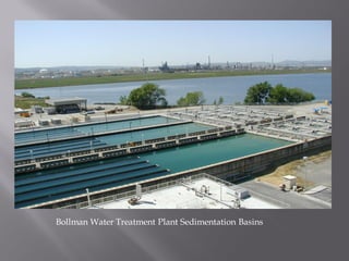 Bollman Water Treatment Plant Sedimentation Basins  