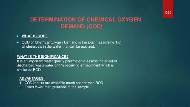 an essay on the advantages and disadvantages of of bod and cod test Best practices for designing and grading exams and each has its advantages and disadvantages in terms of ease of best practices for designing and grading exams. an essay on the advantages and disadvantages of of bod and cod test Best practices for designing and grading exams and each has its advantages and disadvantages in terms of ease of best practices for designing and grading exams.