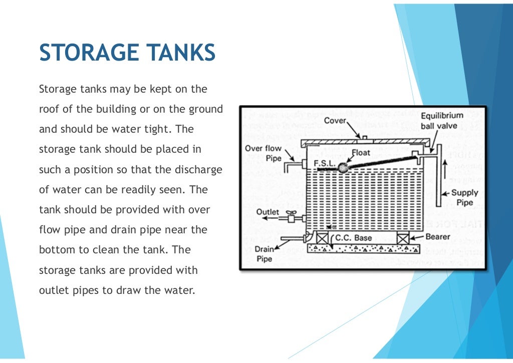Water supply appurtenances