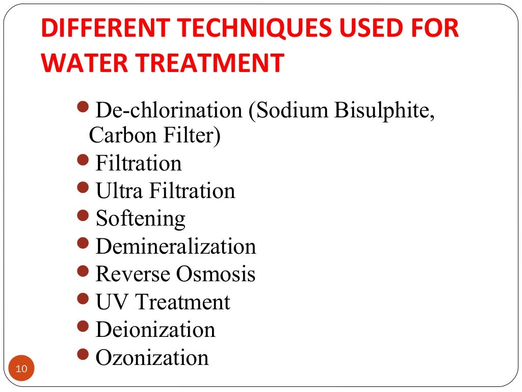 Water system validation