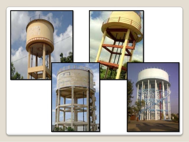 Flat bottom Overhead Water tank