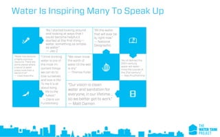 The Water Tank Project - Become a Sponsor Now | PDF