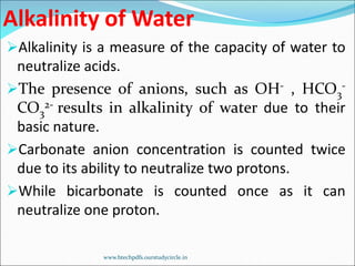 Alkalinity Examples Water Tech.pdf engineering first year water notes | PDF