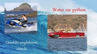 Water transportation history and new trends | PPTX