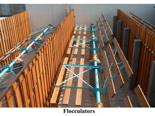 Flocculator Rake Water treatment plant of environmental engineering | PPT
