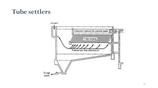 Tube settlers
161
 