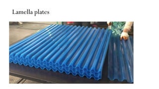 Lamella plates
 