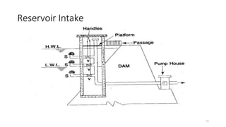 Reservoir Intake
52
 