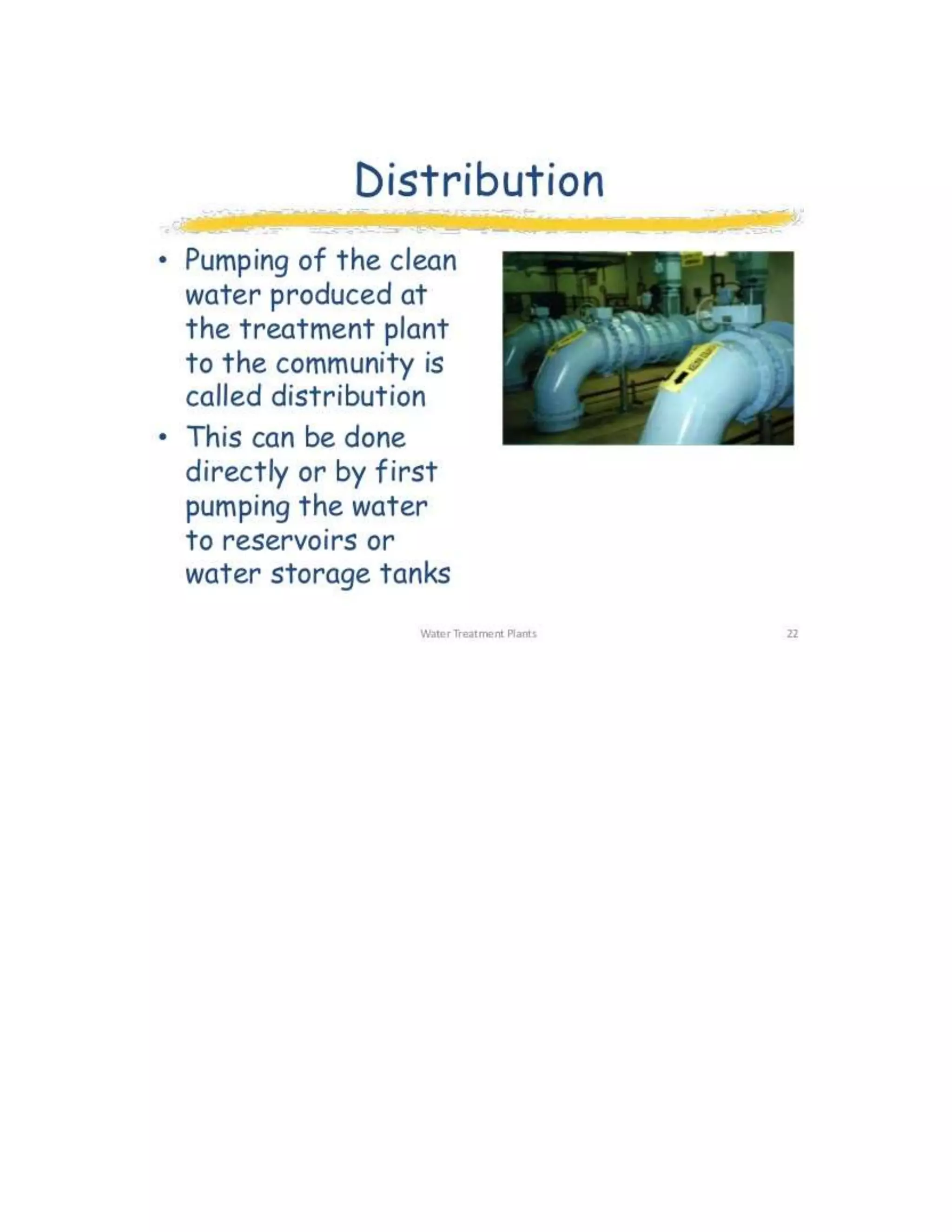 Water treatment plant ppt | DOCX