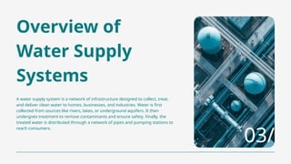 Comprehensive Educational Overview of Water Treatment and Supply ...