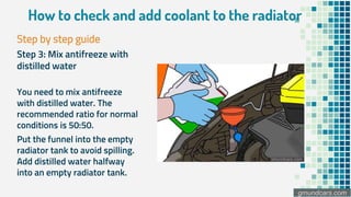 Water Vs. Coolant PPTX