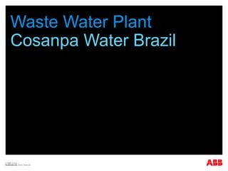 ABB Case Study in Water Treatment Plant | PDF