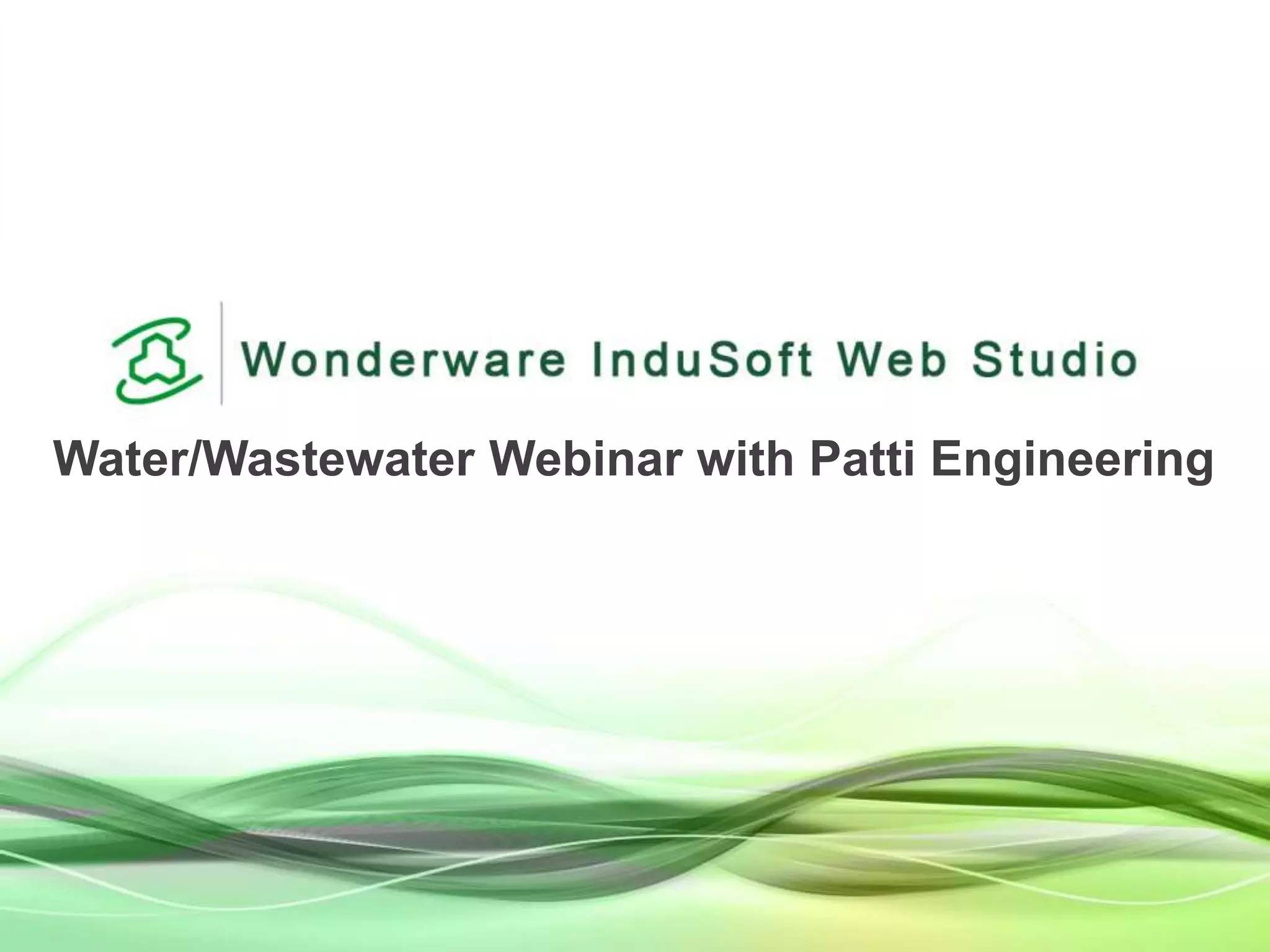 Water/Wastewater Webinar with Patti Engineering
 