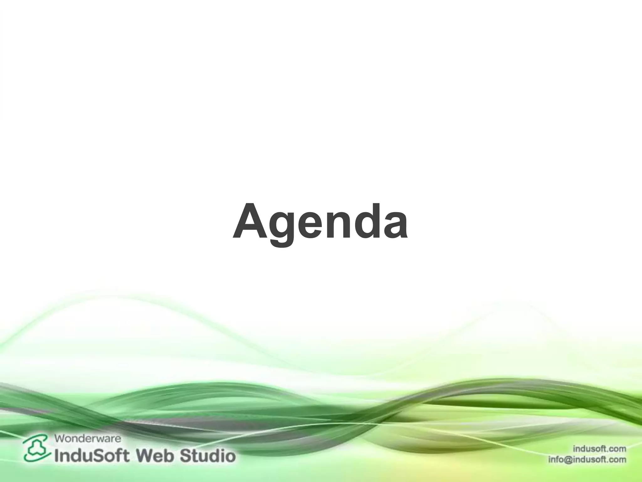 Agenda
 