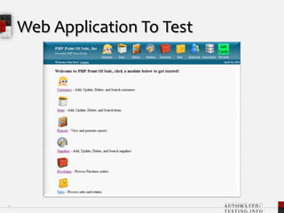 Web Application To Test13