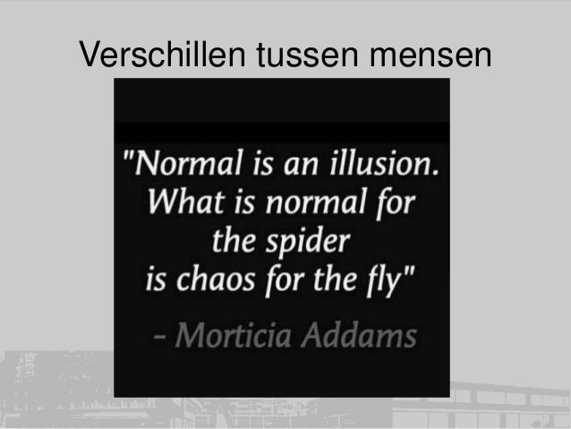 Wat is normaal?