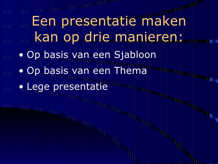 Wat Is Powerpoint Algemeen