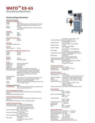 Mindray Anesthesia Machine Checklist.pdf Maquina de anestesia mindray | PDF