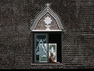 Wat pa temple, thailand