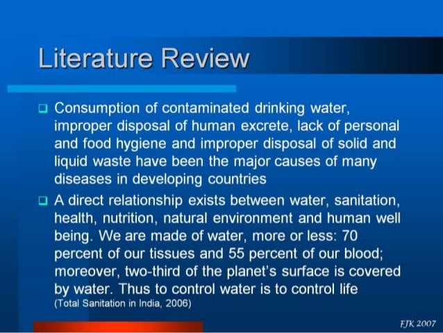 Analysis of ground water quality parameters: a review image