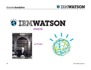 ANNEXE




     Le Futur




35              © 2012 IBM Corporation
 