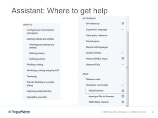 IBM Watson & PHP, A Practical Demonstration Slide 36