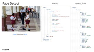 Face Detect
13
Photo by Alan Kotok / CC BY
classify detect_faces
 