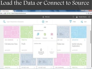 Load the Data or Connect to Source
 