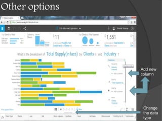 Other options
Add new
column
Change
the data
type
 