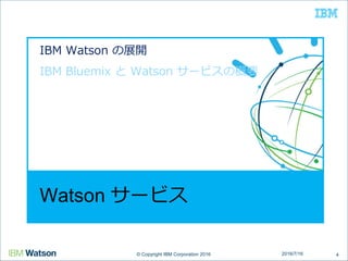 Watson API トレーニング 20160716 rev02