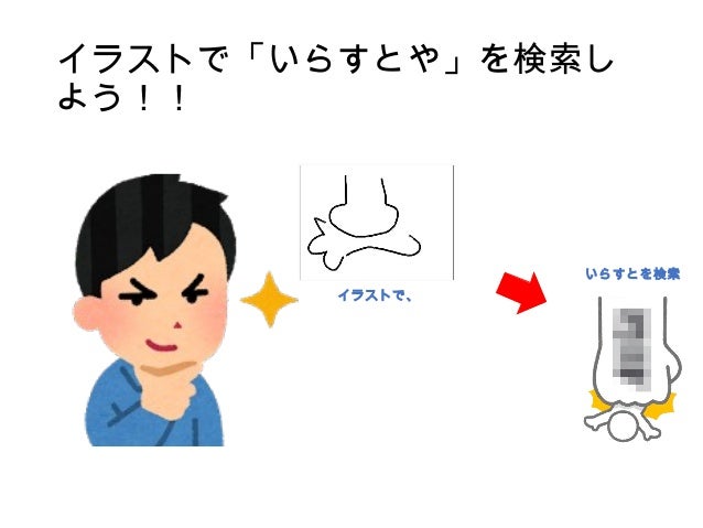 イラストで いらすとや を検索する