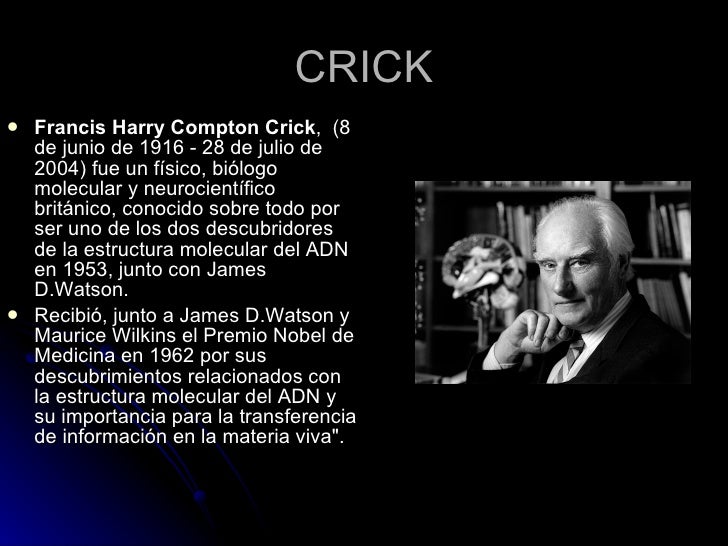 Biografia Watson Y Crick | biografia watson y crick 100cia qu 237 mica biograf 237 Biografia Watson Y Crick | biografia watson y crick 100cia qu 237 mica biograf 237