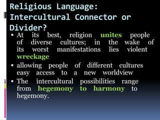 Religious Discourse religion discourse analysis | PPTX