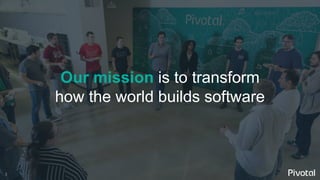 3
Our mission is to transform
how the world builds software
 
