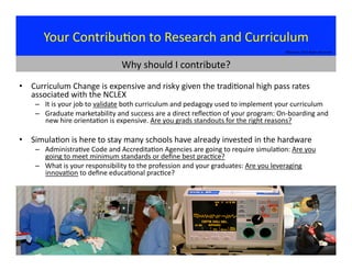 Your	
  ContribuIon	
  to	
  Research	
  and	
  Curriculum	
  
                                                           ...